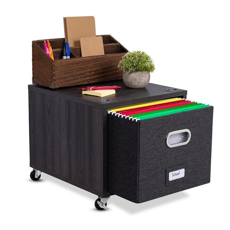 BirdRock Home 14.25'' Wide Mobile File Cabinet