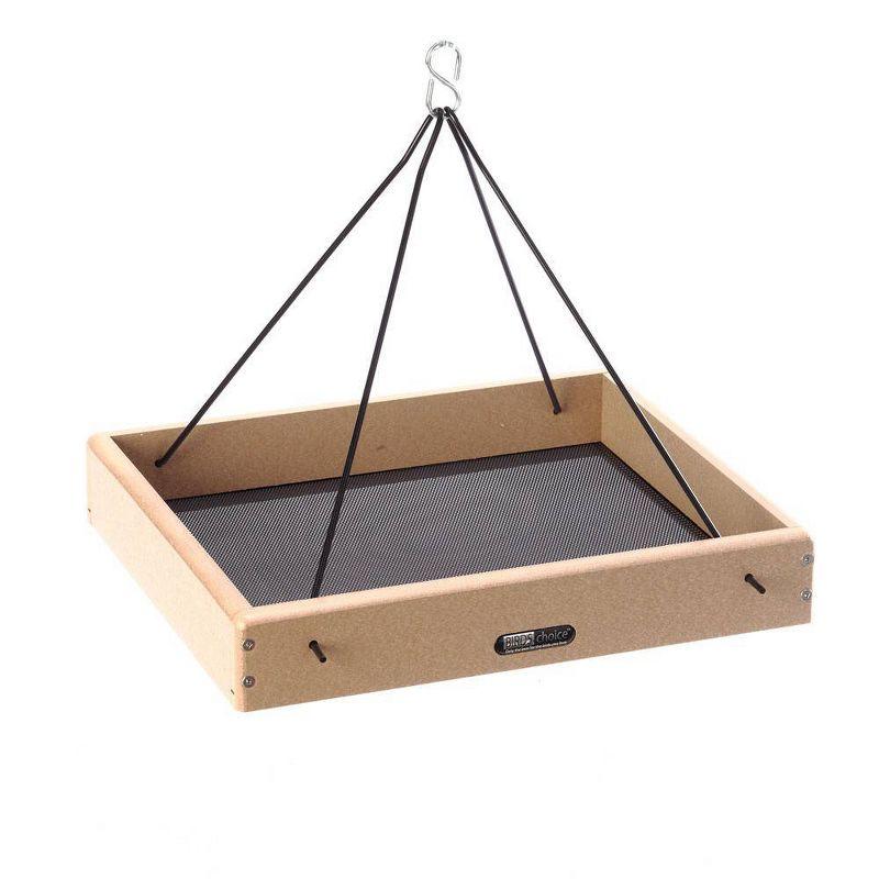 Birds Choice Hanging Platform Bird Feeder in Recycled Plastic Small