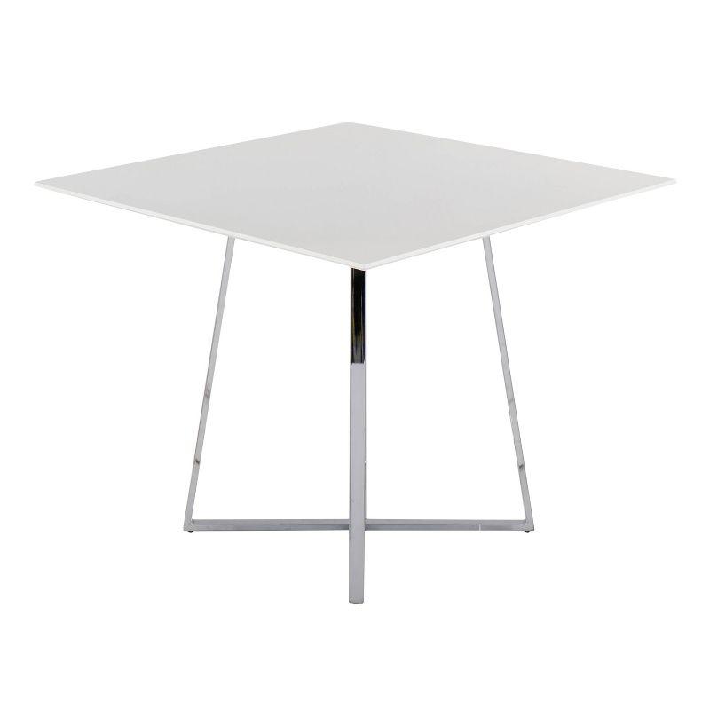 36" Cosmo Square Dining Table Glass - LumiSource