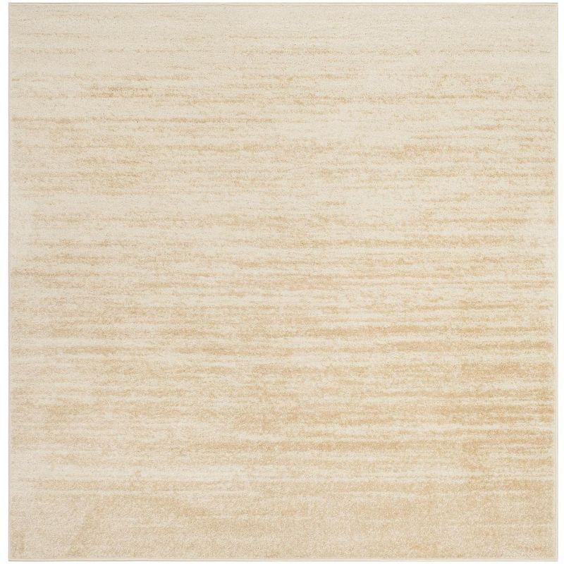 Adirondack ADR113 Machine Made Indoor Area Rug - Champagne/Cream - 4'x4' - Safavieh