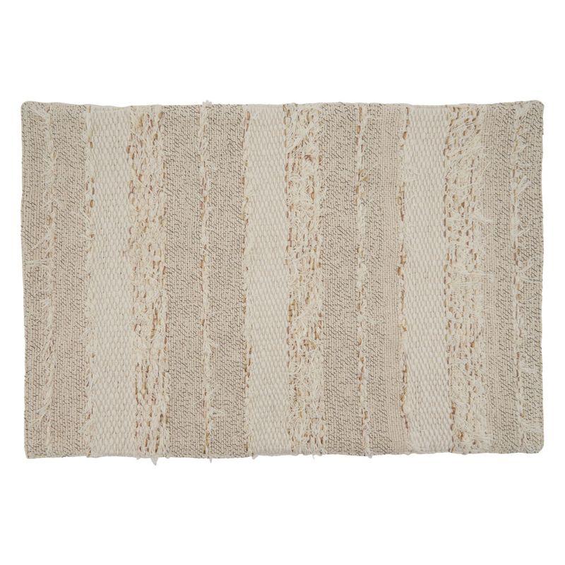 Amorette Cotton Striped Rectangle Placemat