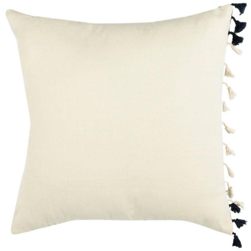 Calloway Tassels Reversible Throw Pillow