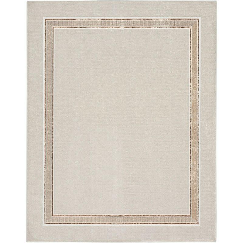 Nourison Glam Contemporary Bordered Indoor Rug