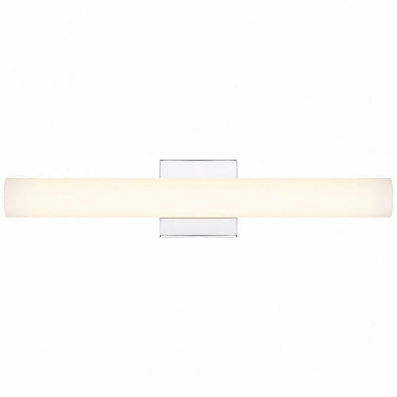 Sense 22.75" Chrome Cylinder LED Vanity Light