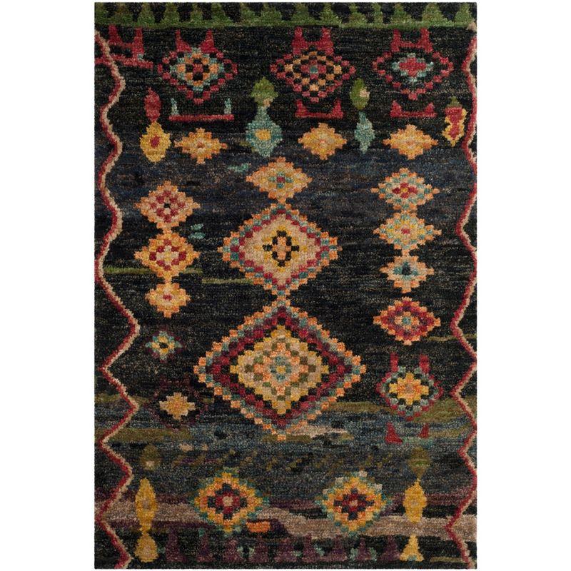 Yates Hand Knotted Wool Geometric Rug