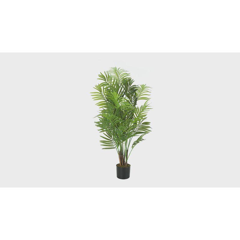 Maynard 47.25'' Faux Areca Palm Plant in Cement Pot