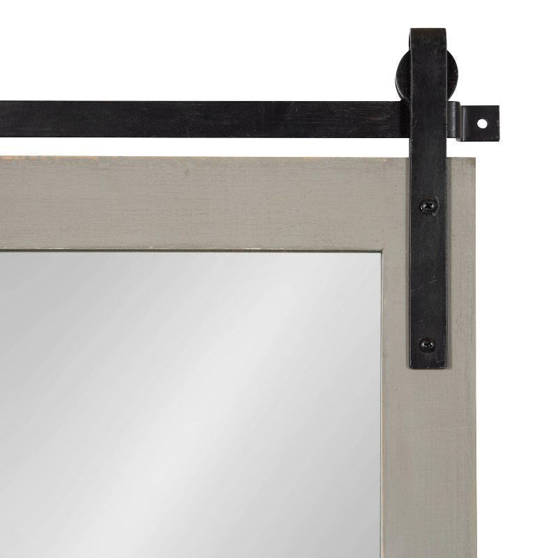 18&#34; x 28&#34; Cates Functional Wall Mirror Gray - Kate &#38; Laurel All Things Decor