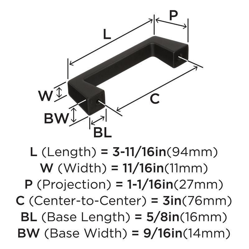 Amerock Blackrock Cabinet Door or Drawer Pull