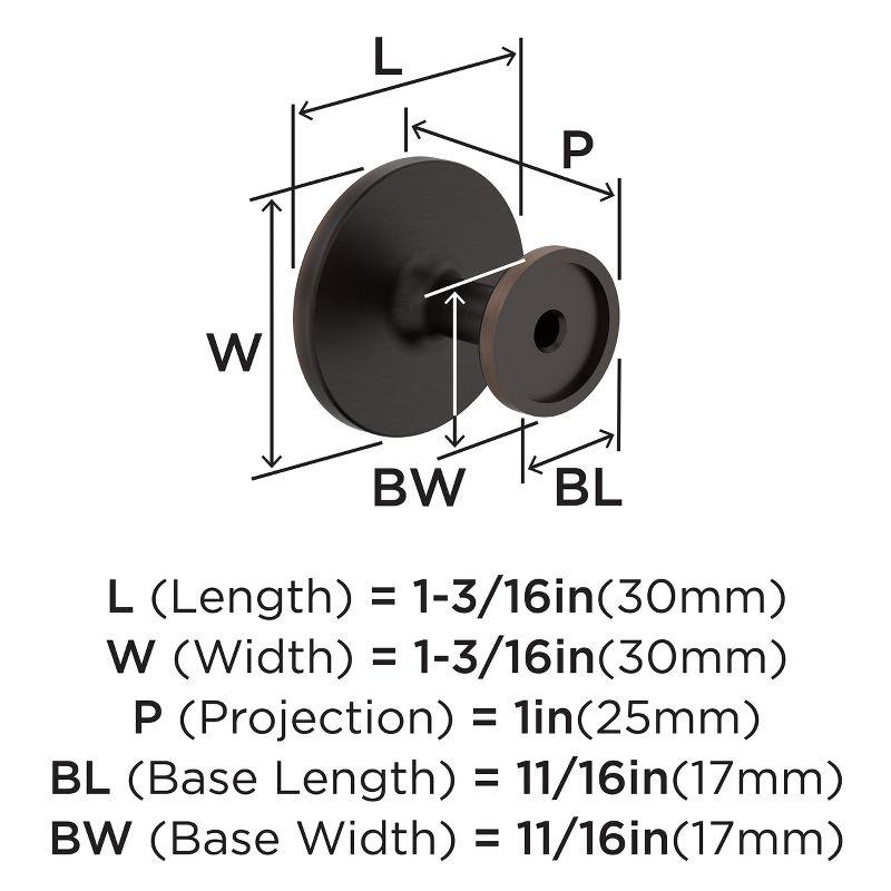 Amerock Loop Cabinet or Furniture Knob, 10 Pack