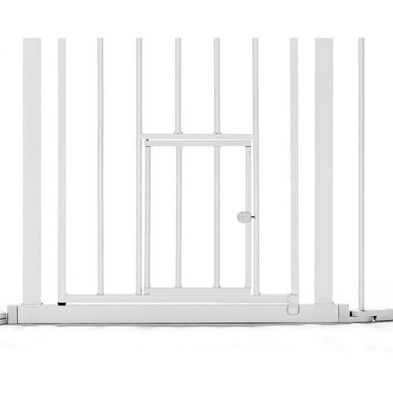 Carlson Pet Products Metal Pressure Mounted Pet Gate With Door