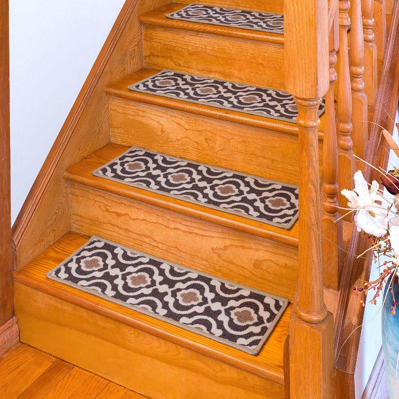 World Rug Gallery Trellis Non-Slip Stair Treads