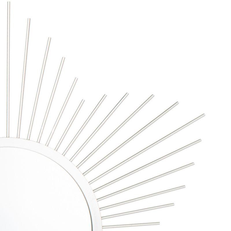 River Sunburst Mirror - Silver - Safavieh