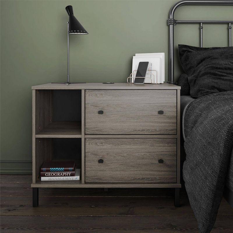 Kalissa 24.13'' Tall 2 - Drawer Nightstand