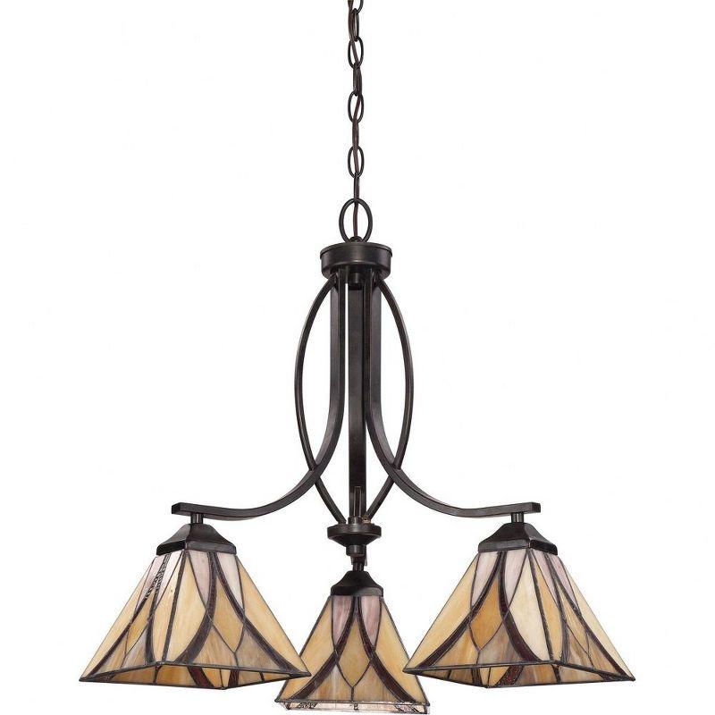 Quoizel Lighting Asheville 3 - Light Pendant in  Valiant Bronze