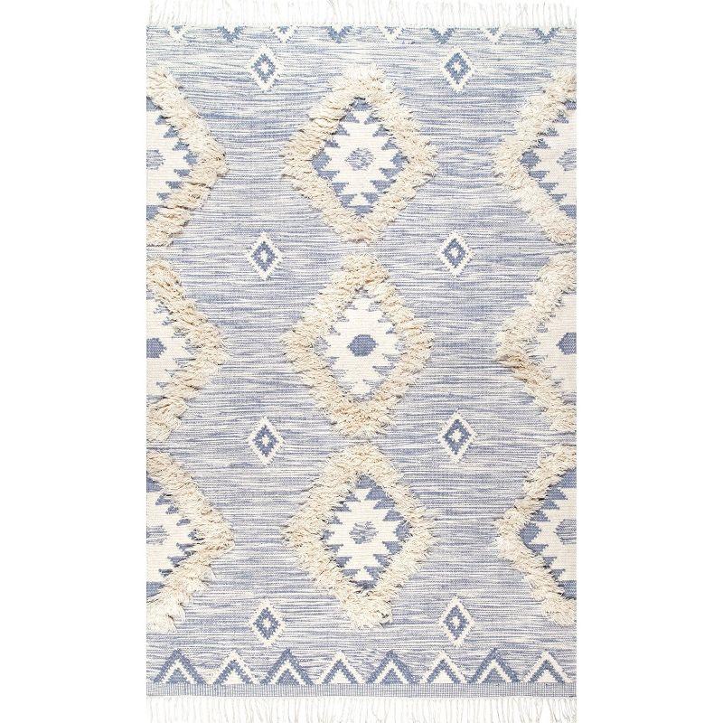 Nuloom Savannah Moroccan Tasseled Wool Indoor Area Rug