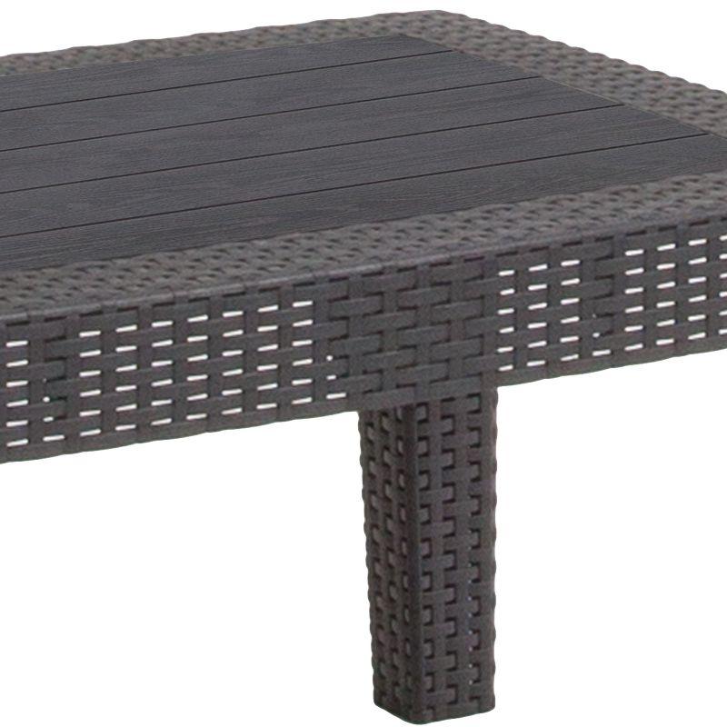 Flash Furniture Rattan Coffee Table