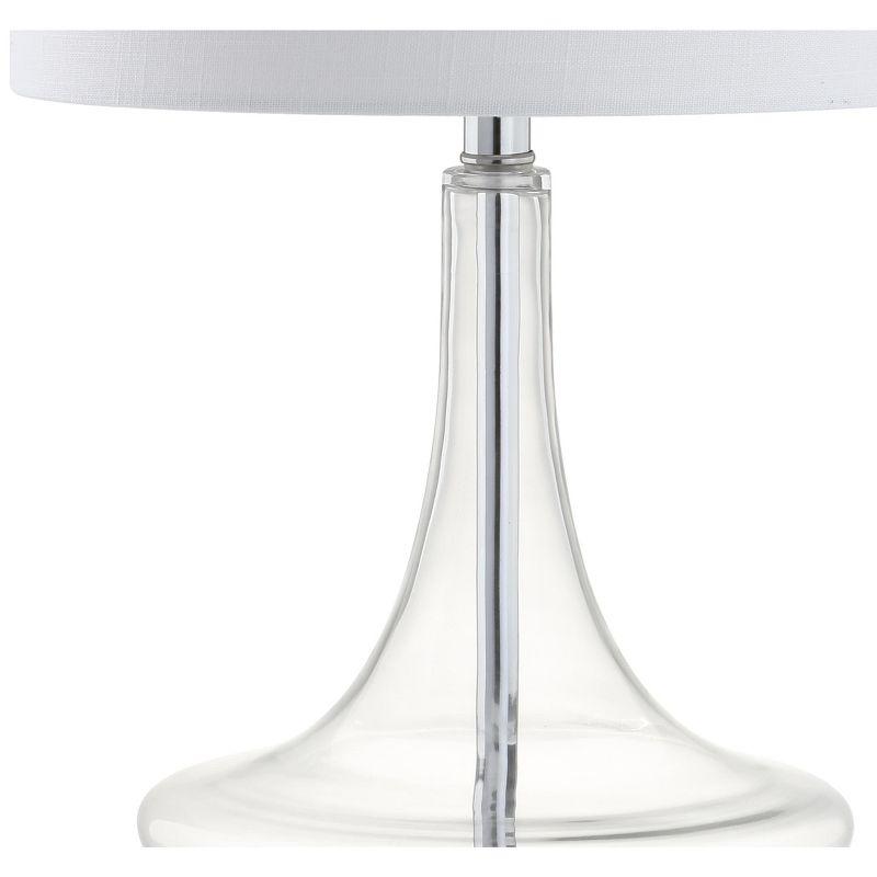 JONATHAN Y Cecile Glass Teardrop LED Table Lamp