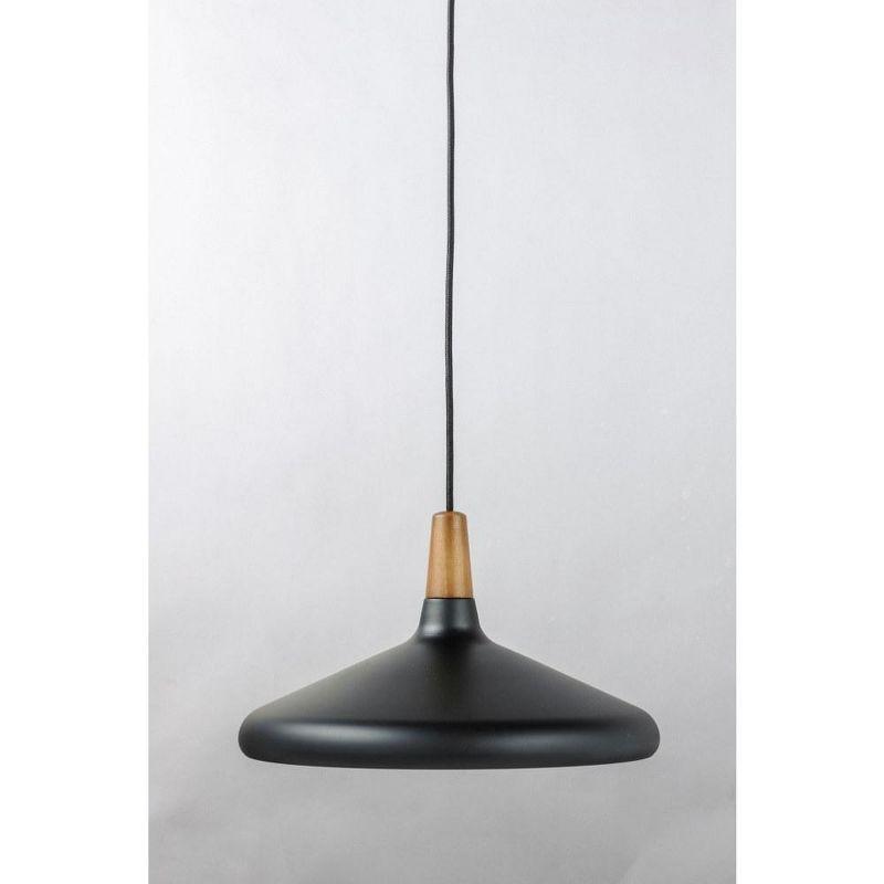 Maxim Lighting Nordic 1 - Light Pendant in  Walnut/Black