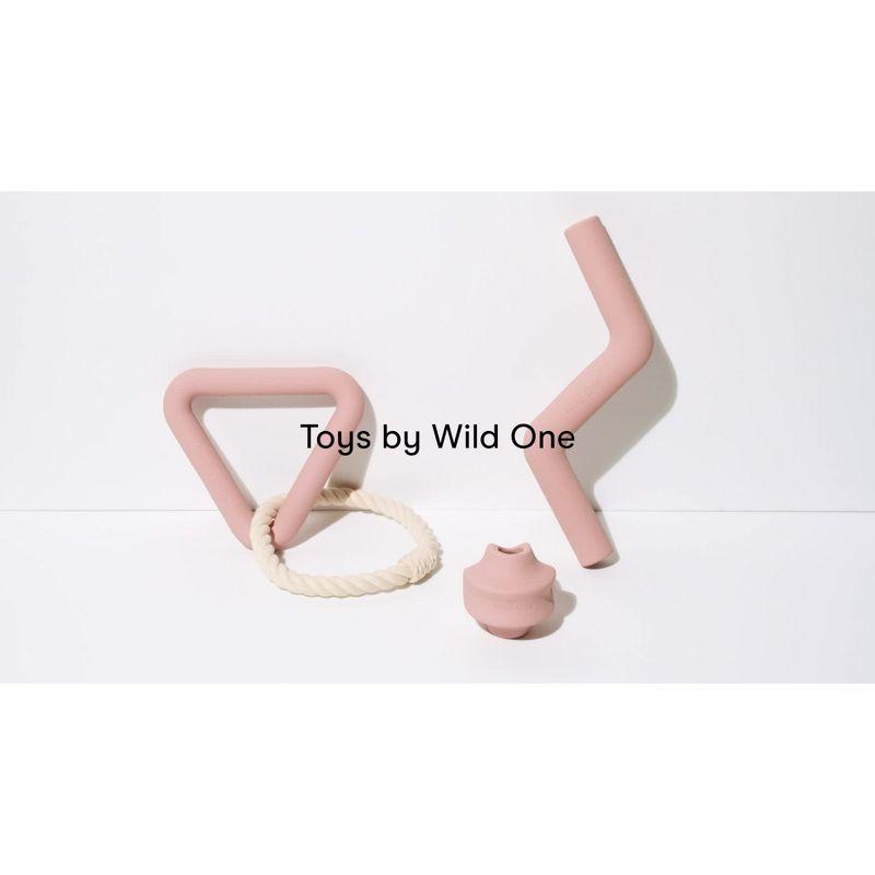 Wild One Bolt Bite Chew & Treat Interactive Dog Toy - Pink