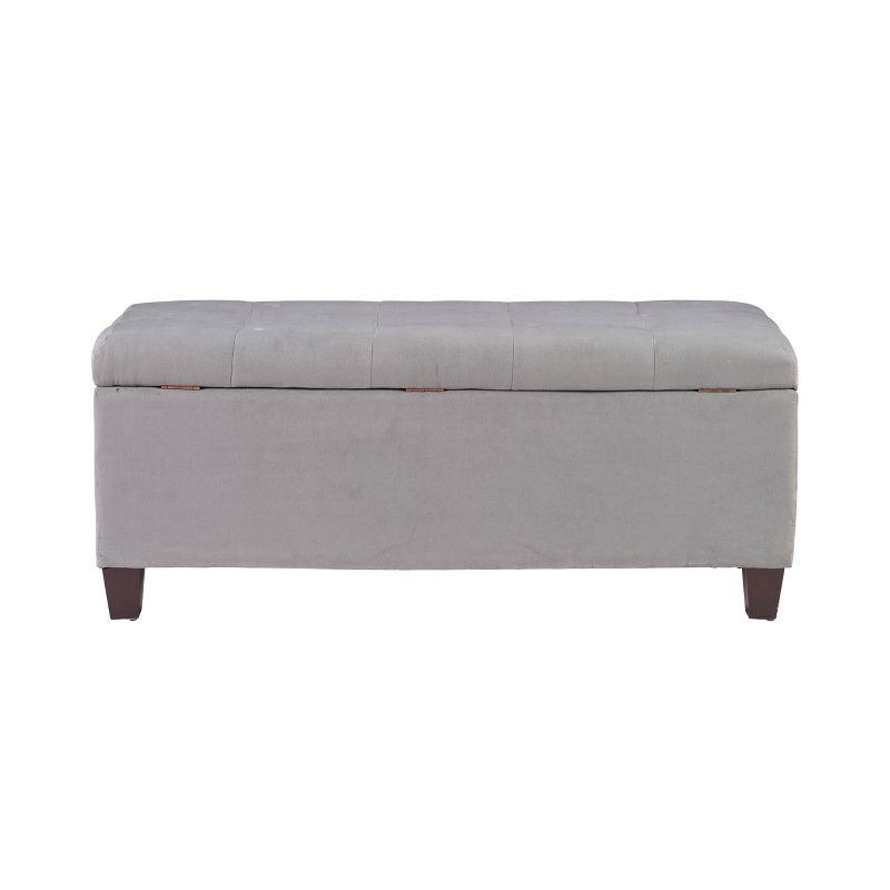 Carmen Shoe Storage Ottoman - Linon