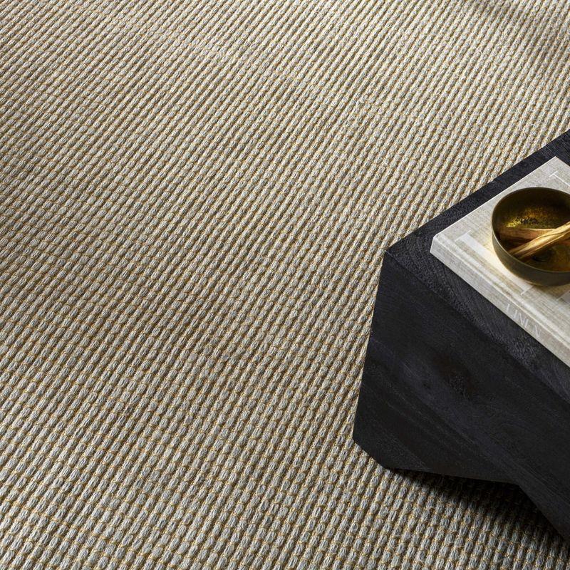 Hauteloom Rectangle Area Rug  Gray