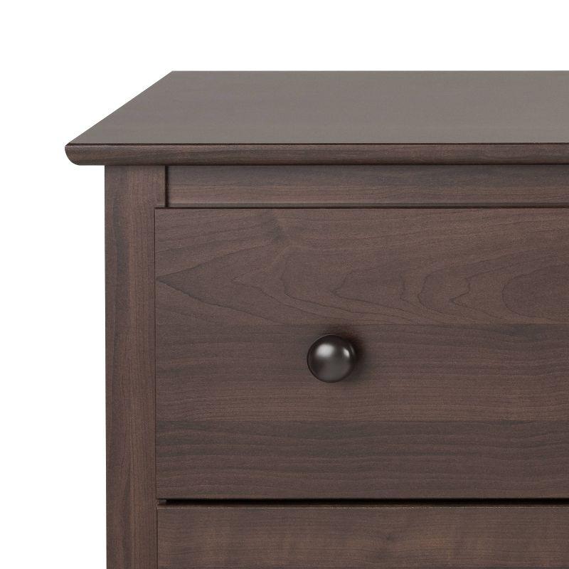 Sonoma 8 Drawer Dresser Espresso - Prepac: Laminated MDF, Metal Hardware, Includes Anti-Tip Kit
