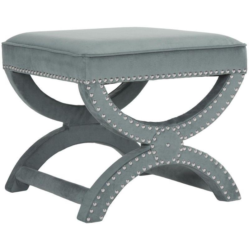 Mystic Ottoman - MCR4645 - Blue - Safavieh