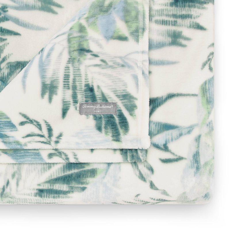 Tommy Bahama Printed Ultra Soft Plush Fleece Throw Blanket