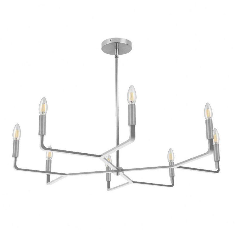 Dainolite Colette 8 - Light Chandelier in  Polished Chrome