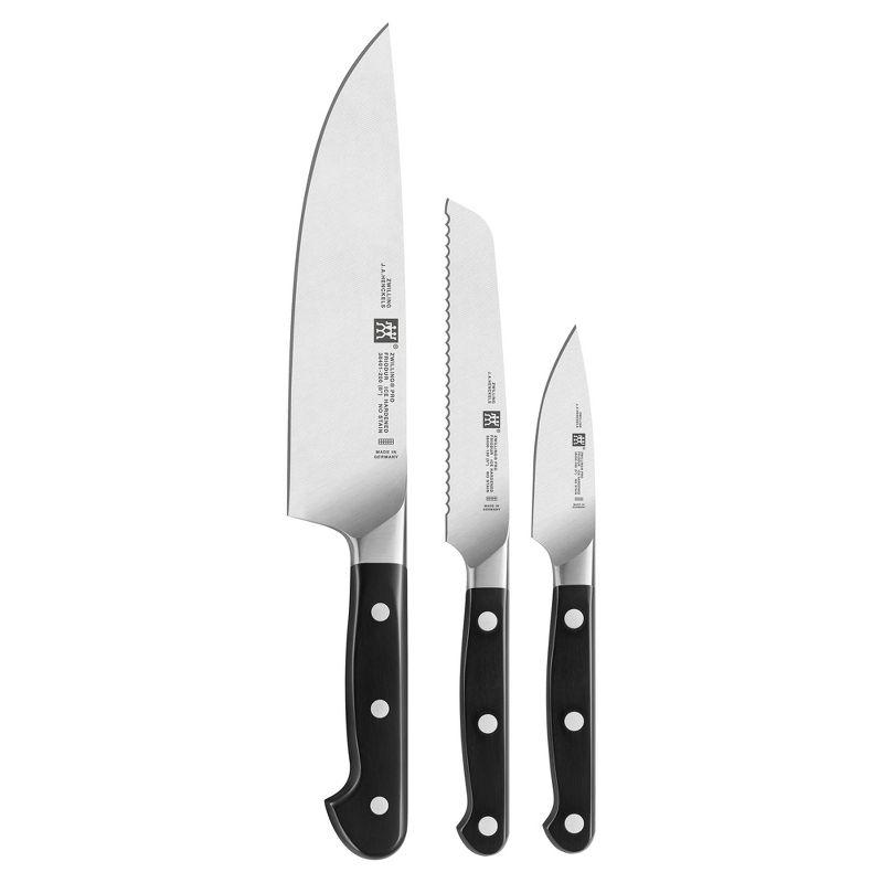 ZWILLING Pro 3-Piece Starter Knife Set