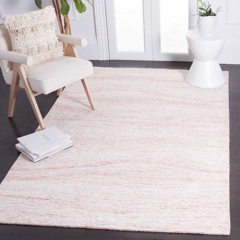 Metro MET995 Hand Tufted Indoor Area Rug - Pink/Ivory - 4'x6' - Safavieh