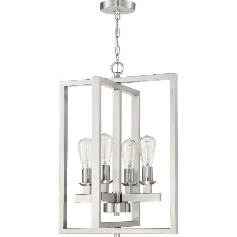 Craftmade Lighting Chicago 4 - Light Chandelier in  Brushed Polished Nickel