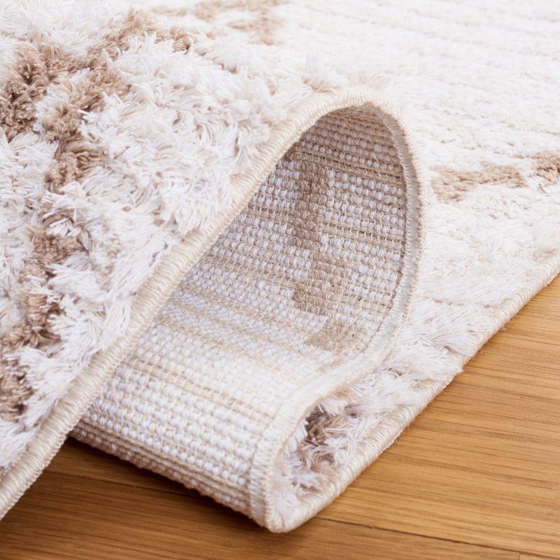 Augustine AGT850 Power Loomed Area Rug - Ivory/Beige - 6'4"x6'4"Square - Safavieh.