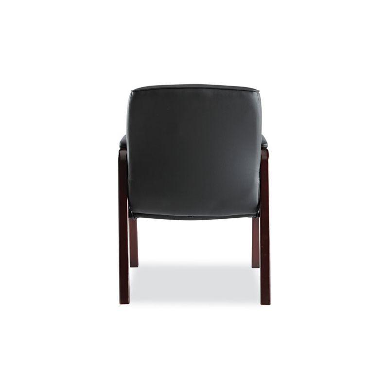 Alera® Waiting Room Chair with Wood Frame