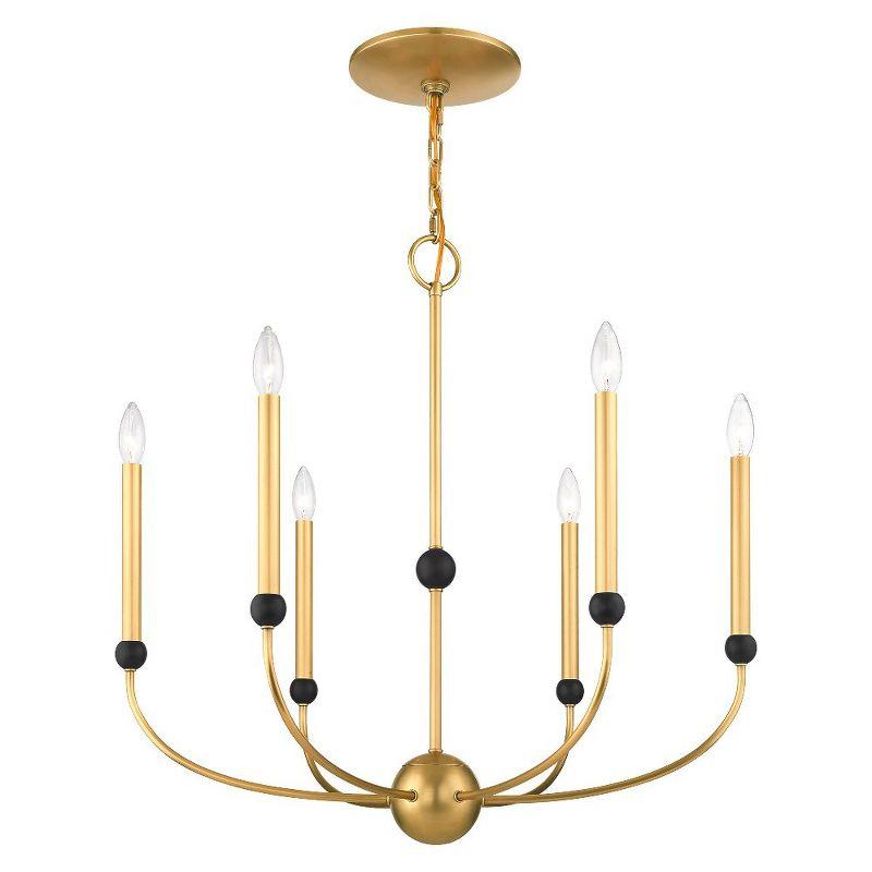 6 - Light Dimmable Chandelier
