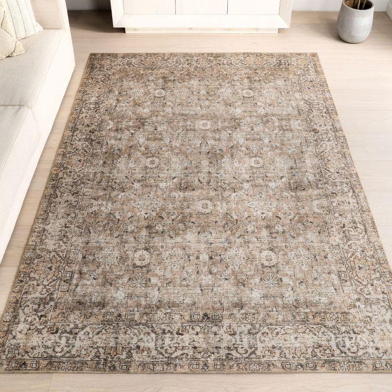 Nuloom Hillstone Collection Traditional Vintage Medallion Indoor Area Rug