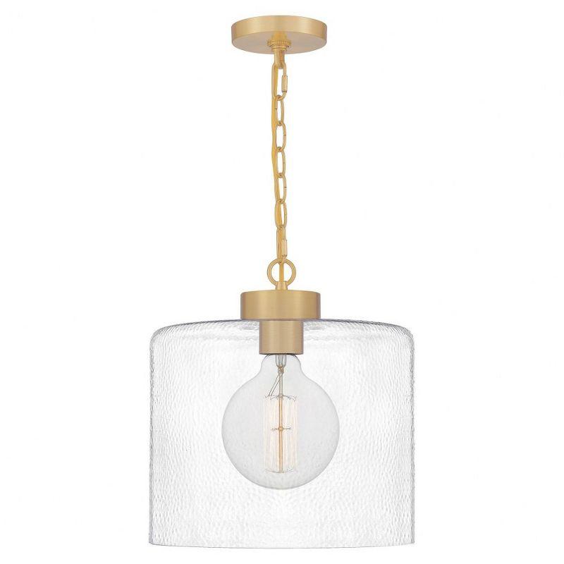 Quoizel Lighting Abner 1 - Light Pendant in  Aged Brass