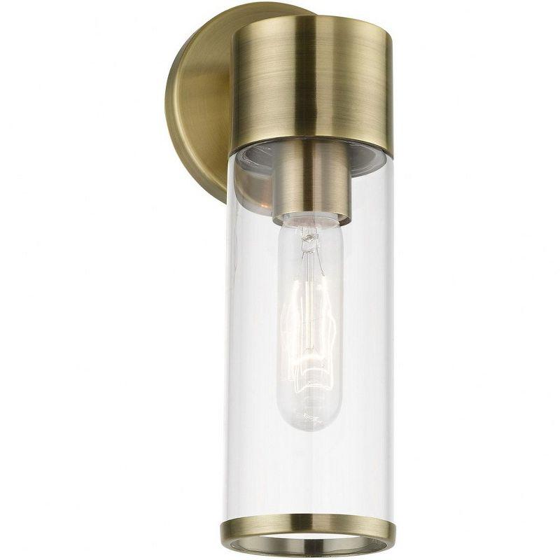 Livex Lighting Banca 1 - Light Sconce in  Antique Brass