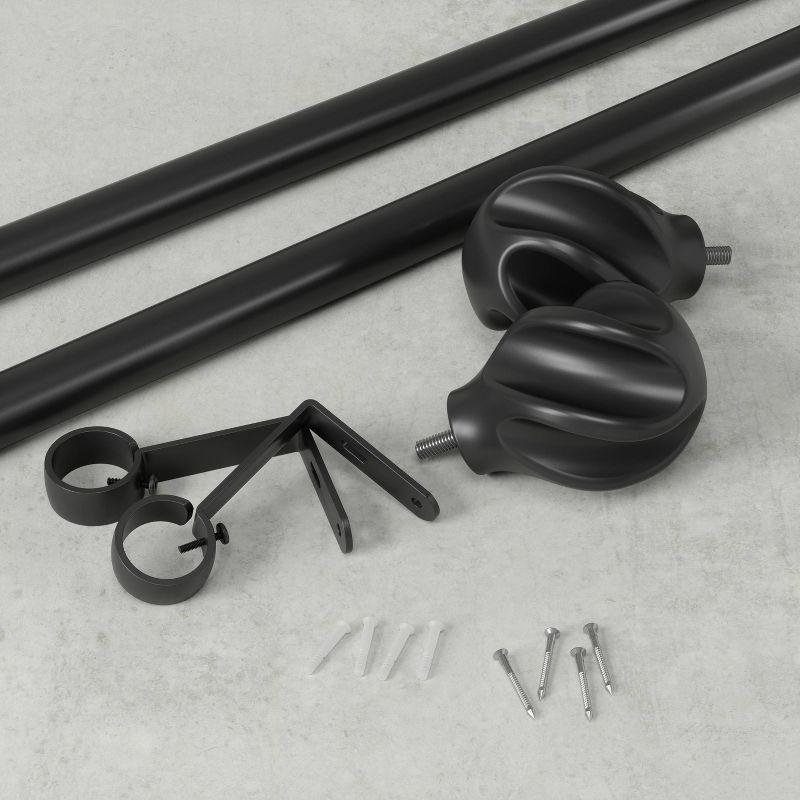 Umbra Steel Adjustable Single Curtain Rod