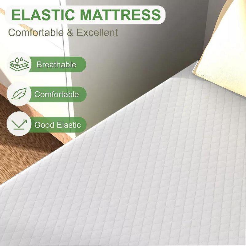 FDW 5 inch Mattress Gel Memory Foam Mattress for Cool Sleep & Pressure Relief/Bed-in-a-Box/Pressure Relieving,Twin