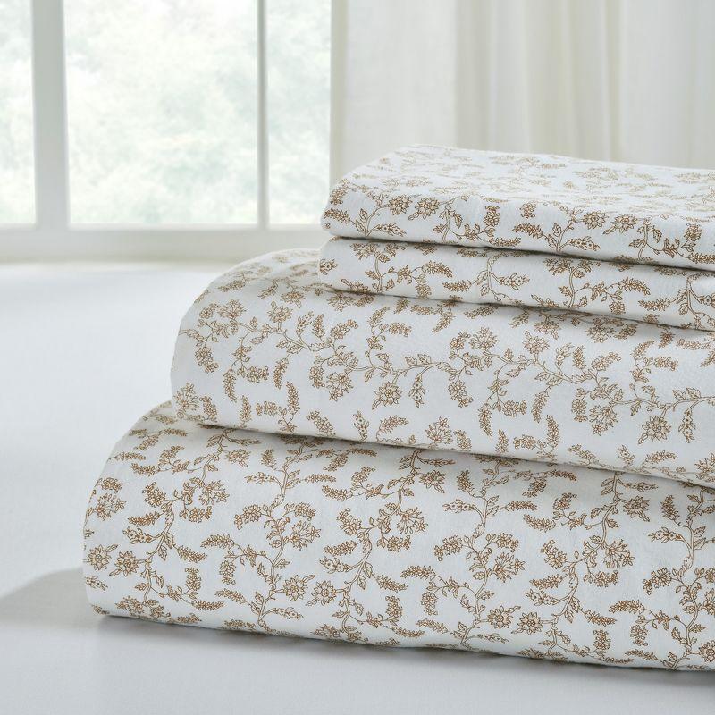 Modern Threads Modern Threads 4-Piece 100% Cotton Flannel Sheet Set – Soft and Durable for Every Season