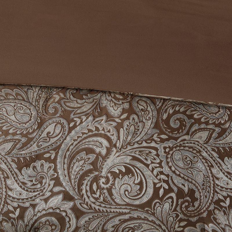 Madison Park Aubrey Paisley Jacquard Duvet Cover Set