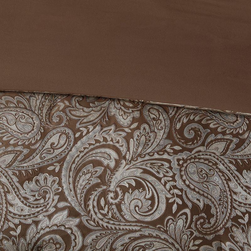 Aubrey Paisley Jacquard Duvet Cover Set