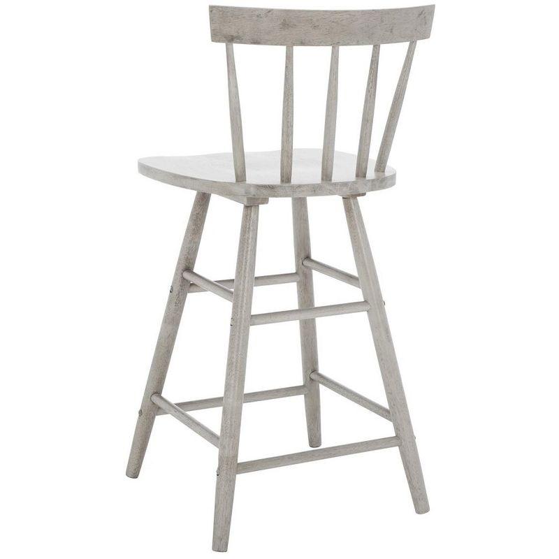 Tally Wood Counter Stool  - Safavieh