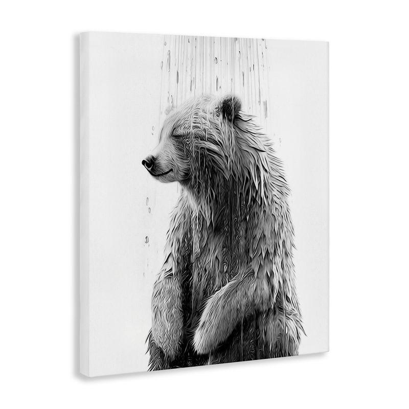 Stupell Industries " Bear Water Splash " by Annalisa Latella
