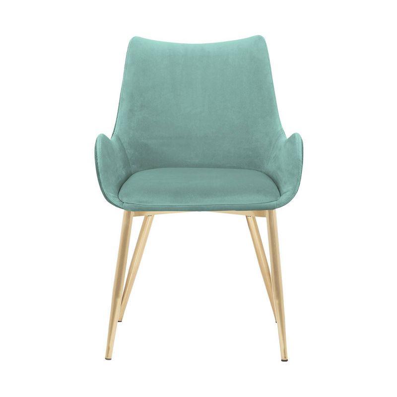 Avery Fabric/Metal Dining Room Chair - Armen Living