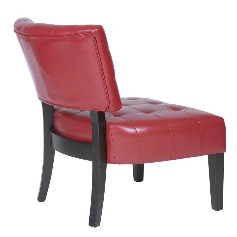 Roundhill Furniture Tufted Accent Chair with Oversized Seating