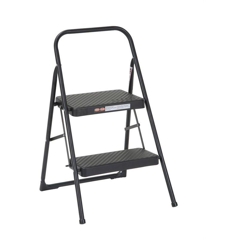 COSCO 2-Step Household Folding Steel Step Stool