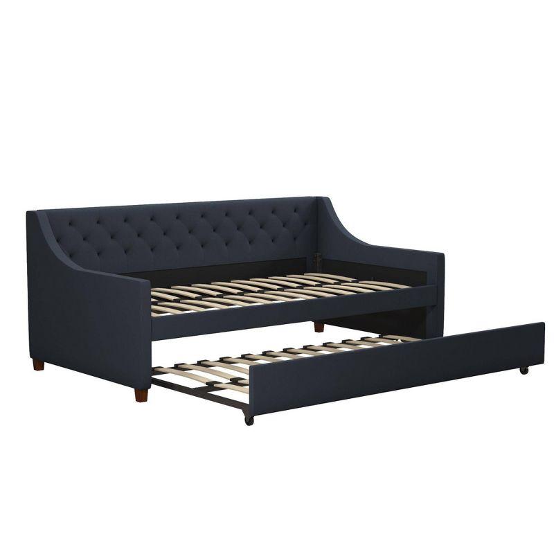 Her Majesty Upholstered Daybed with Trundle