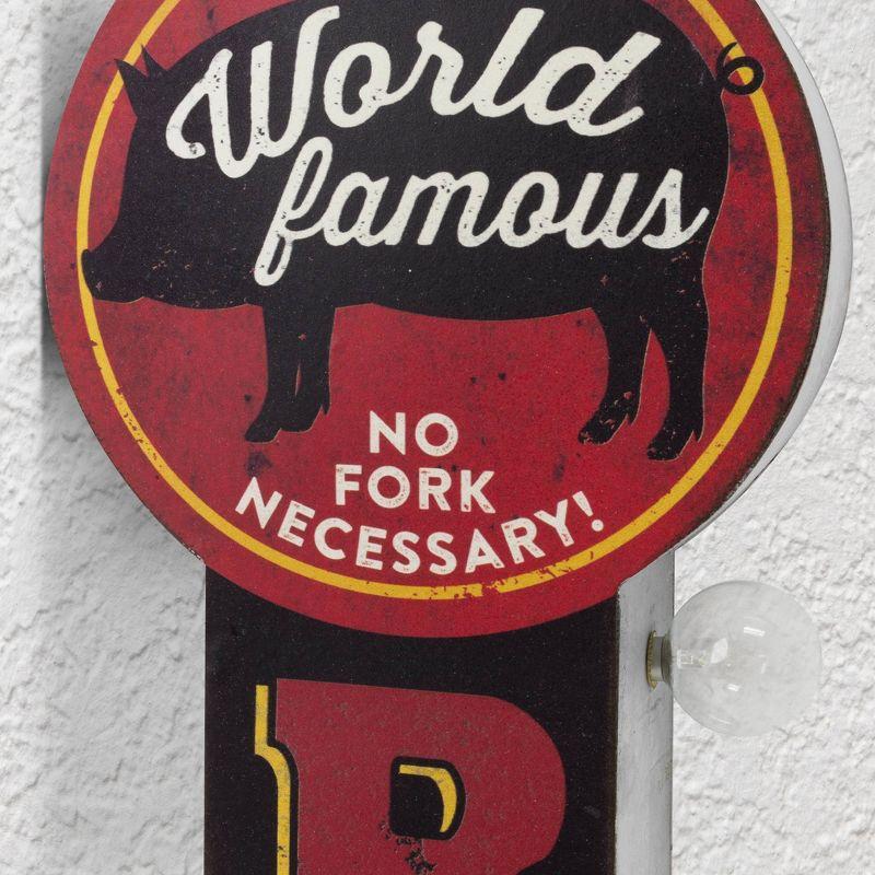 Famous LED BBQ Vintage Marquee Off the Wall Sign - American Art Decor